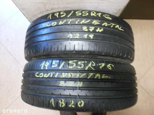 Opony 195/55r16 continental conti premium contact 5 6,5mm lato para