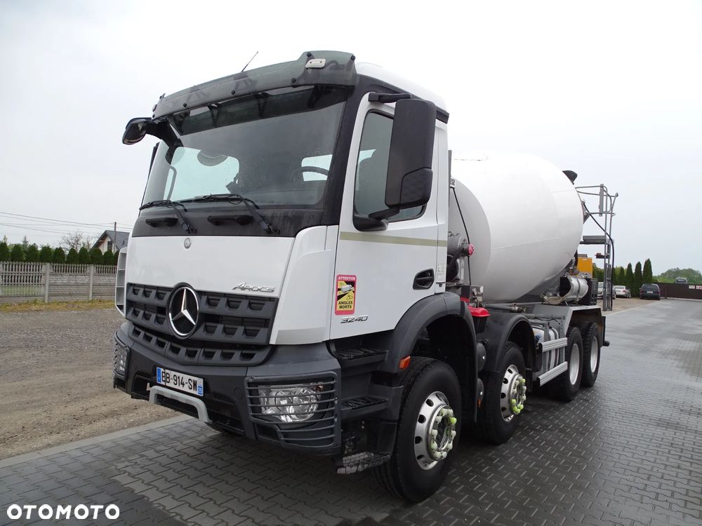 Mercedes-Benz Arocs 3240 Betonomieszarka Liebherr HTM 904FL - 1
