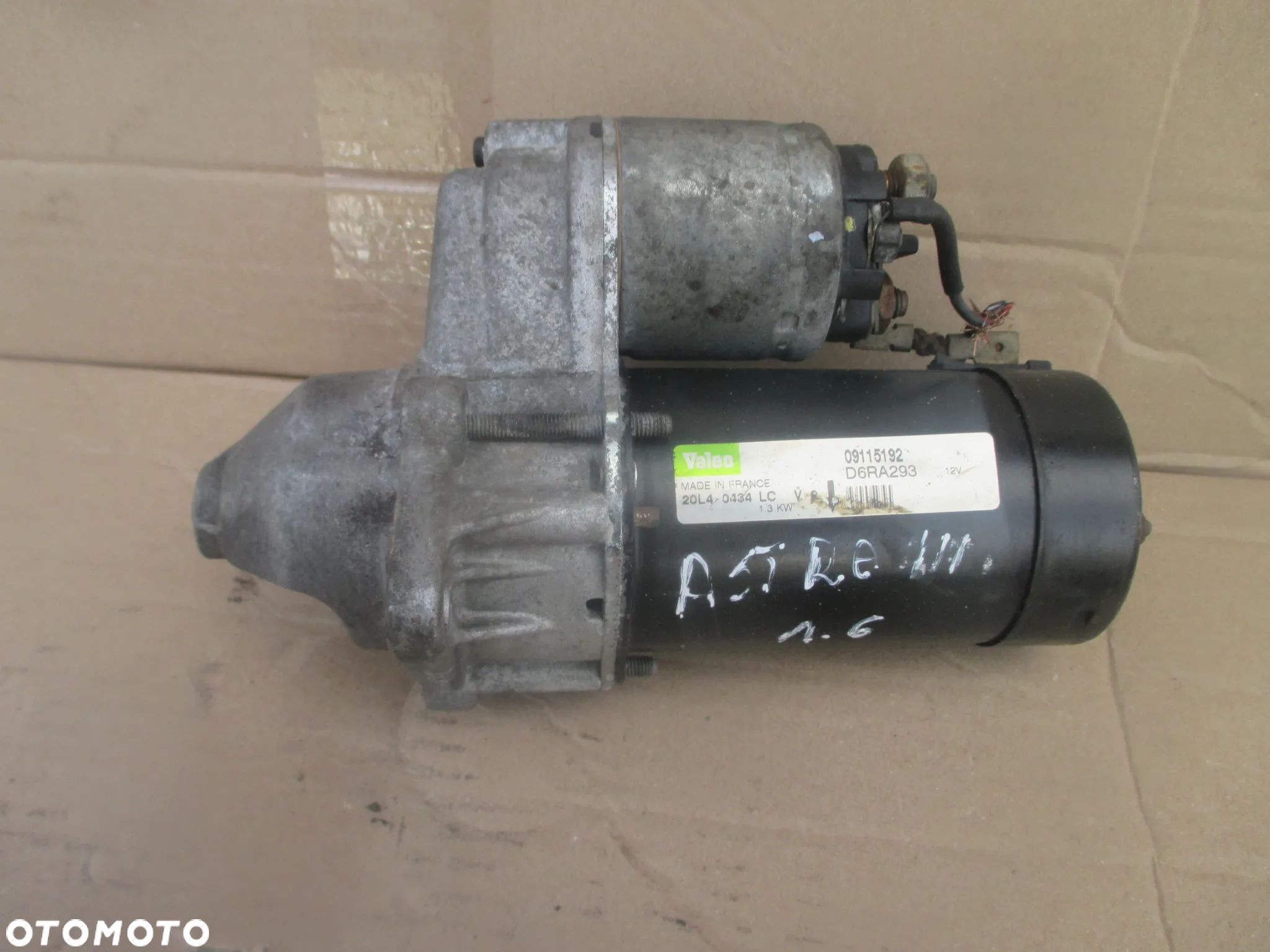 Rozrusznik Opel Astra III 1.6 Valeo - 1