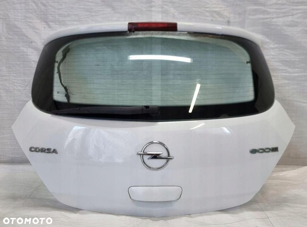 OPEL CORSA D TYLNA TYŁ KLAPA BAGAŻNIKA KOD LAKIERU Z474 - 1