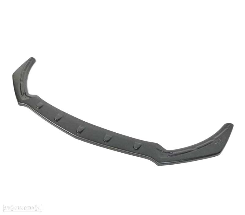 SPOILER LIP FRONTAL MERCEDES CLA W118 19- 35 LOOK AMG A35 PRETO BRILHANTE - 4