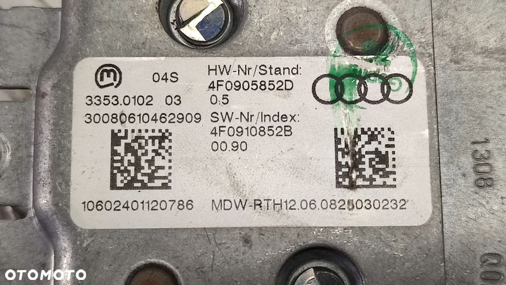 AUDI Q7 4L 05-15R BLOKADA KOLUMNY KIEROWNICY 4F0905852 4F0905852D - 4