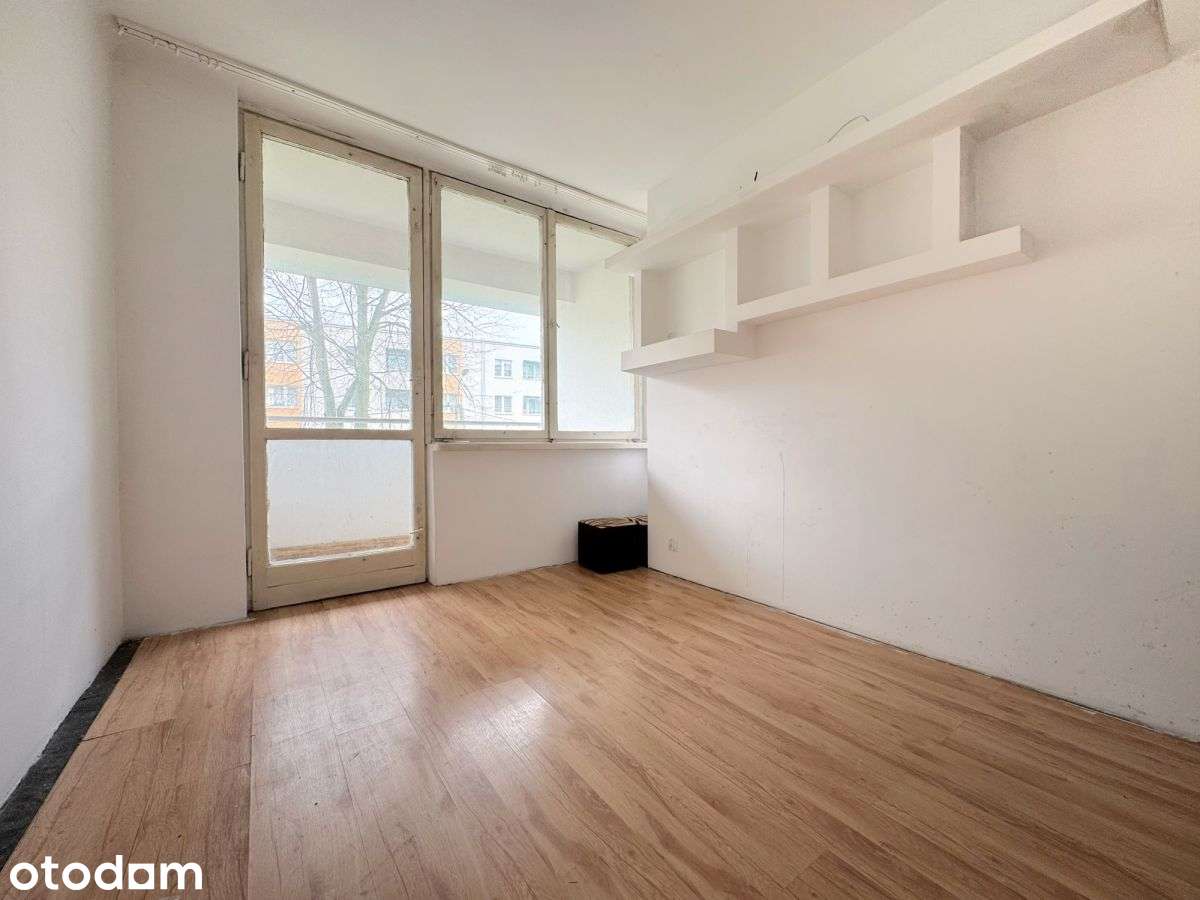 2 pokoje na 33 m² + balkon| duży potencjał!