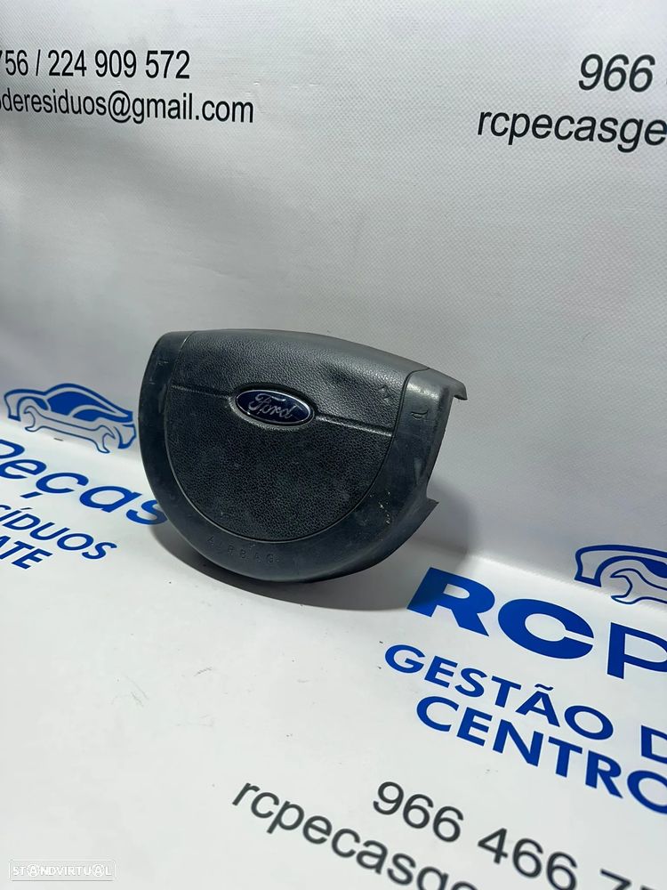 .Airbag Volante Guiador Original Ford Fiesta 5 MK5 2S6AA042B85ALZHHD 2002 - 2008 - 3