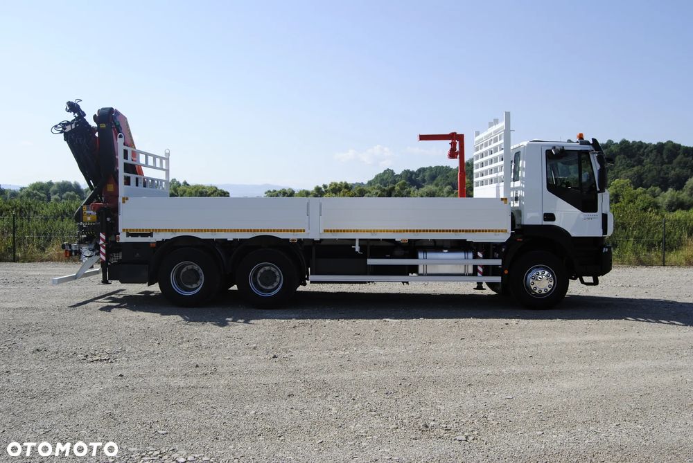 Iveco Trakker 410 6x4 SKRZYNIA 6.8m HDS PALFINGER 22002-eh / PILOT 5x wysów ROTATOR STAN IDEALNY - 5