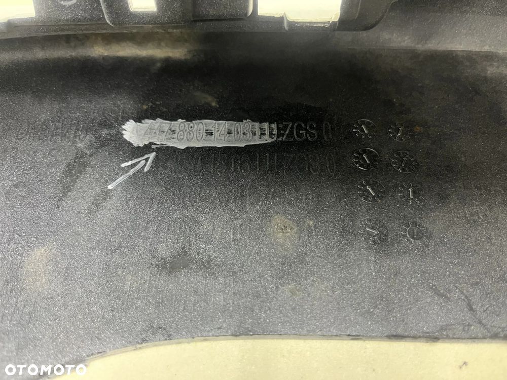 Zderzak tylny Mercedes W447 V-Klasa Vito Long 3 III 19-23r. Lift tył A4478801403 - 18