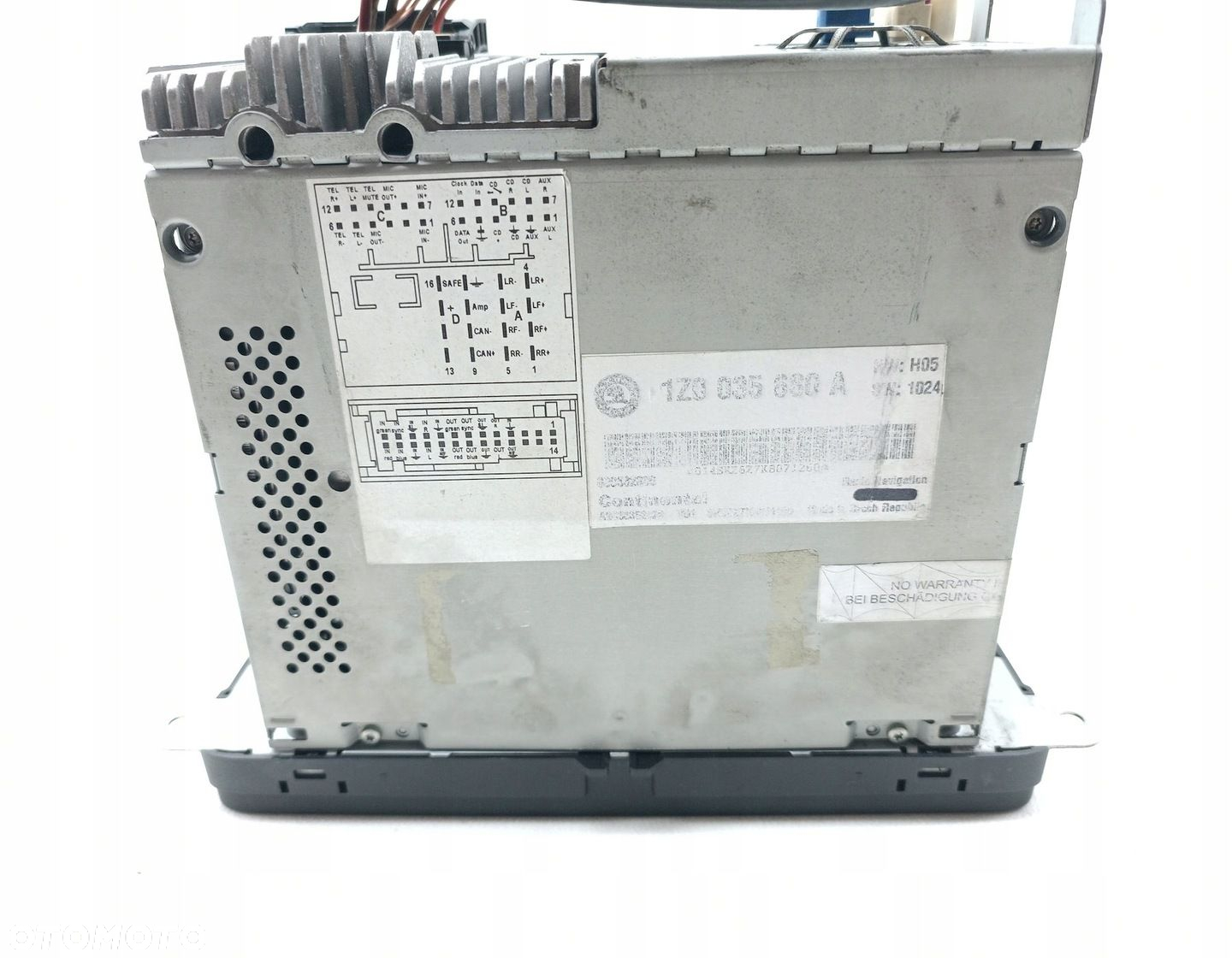 RADIO FABRYCZNE CD NAWIGACJA SKODA OCTAVIA II 1Z0035680A - 4