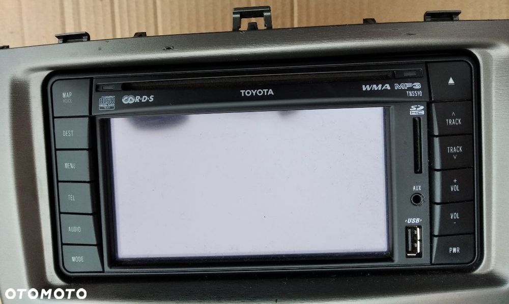 Toyota Avensis T27 radio WMA MP3 SD USB TNS510PZ445-00333-01 - 2
