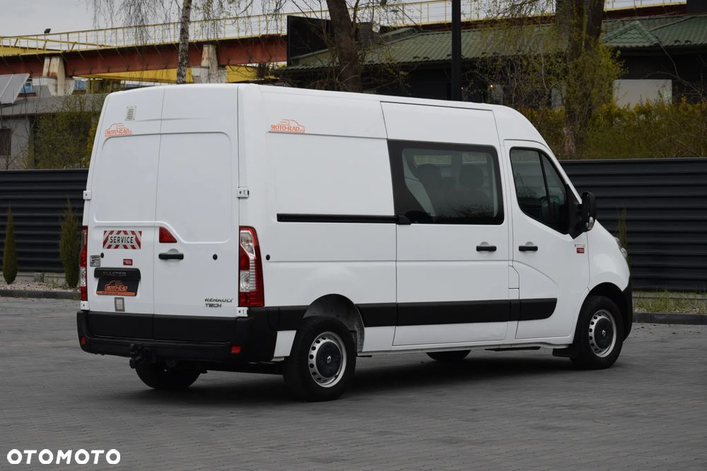 Renault MASTER / 2.3 - 150 KM / BRYGADÓWKA / DOKA / 7 OSOBOWY / DOSTAWCZE / BLASZAK / KLIMA / TEMPOMAT / SPROWADZONY - 5