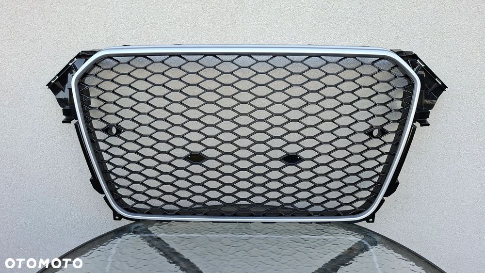 AUDI A4 B8 LIFT 12-15 GRILL ATRAPA PDC PLASTER MIODU RS LOOK - 1