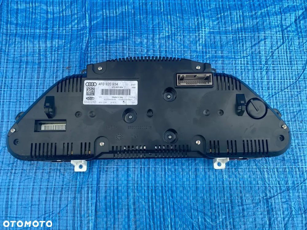 AUDI A6 C6 LICZNIK LICZNIKI ZEGARY PRĘDKOŚCIOMIERZ 4F0920934 EUROPA - 5