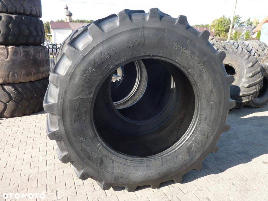Opona używana rolnicza 710/70R42 FIRESTONE MAXITRACTION 1600zł W2107 - 3