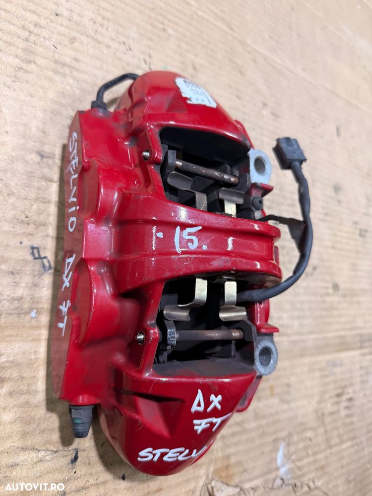 Etrier fata stanga sau dreapta ALFA ROMEO STELVIO an 2017-2024 BREMBO cu 4 pistonase - 2