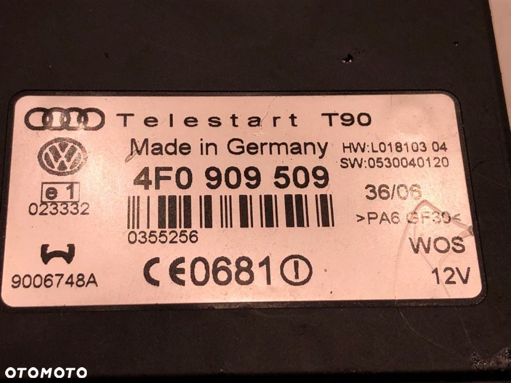 MODUŁ HAKA  VW PASSAT B6 Variant (3C5) 2005 - 2011 2.0 TDI 103 kW [140 KM] olej napędowy 2005 - - 4