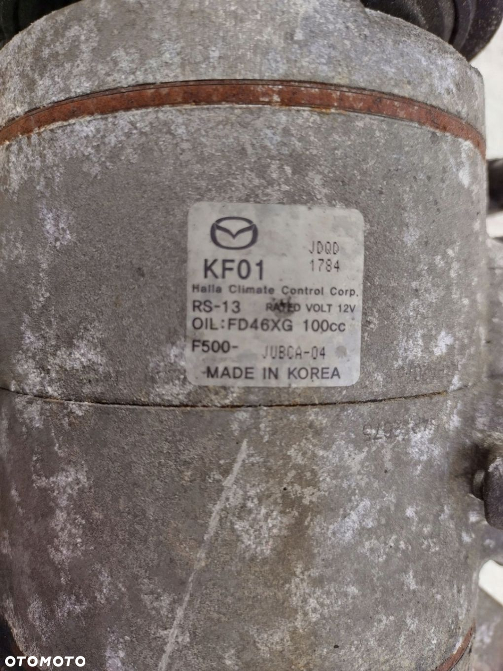 MAZDA CX-5 1 I 12-17 2.2 SKYACTIV-D SPRĘŻARKA KLIMATYZACJI F500-JUBCA-04 - 6