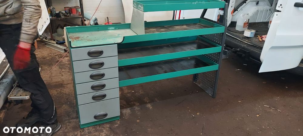 Szafka serwisowa bus regał półki szuflady warsztatowa zabudowa bus regał półki szuflady - 11