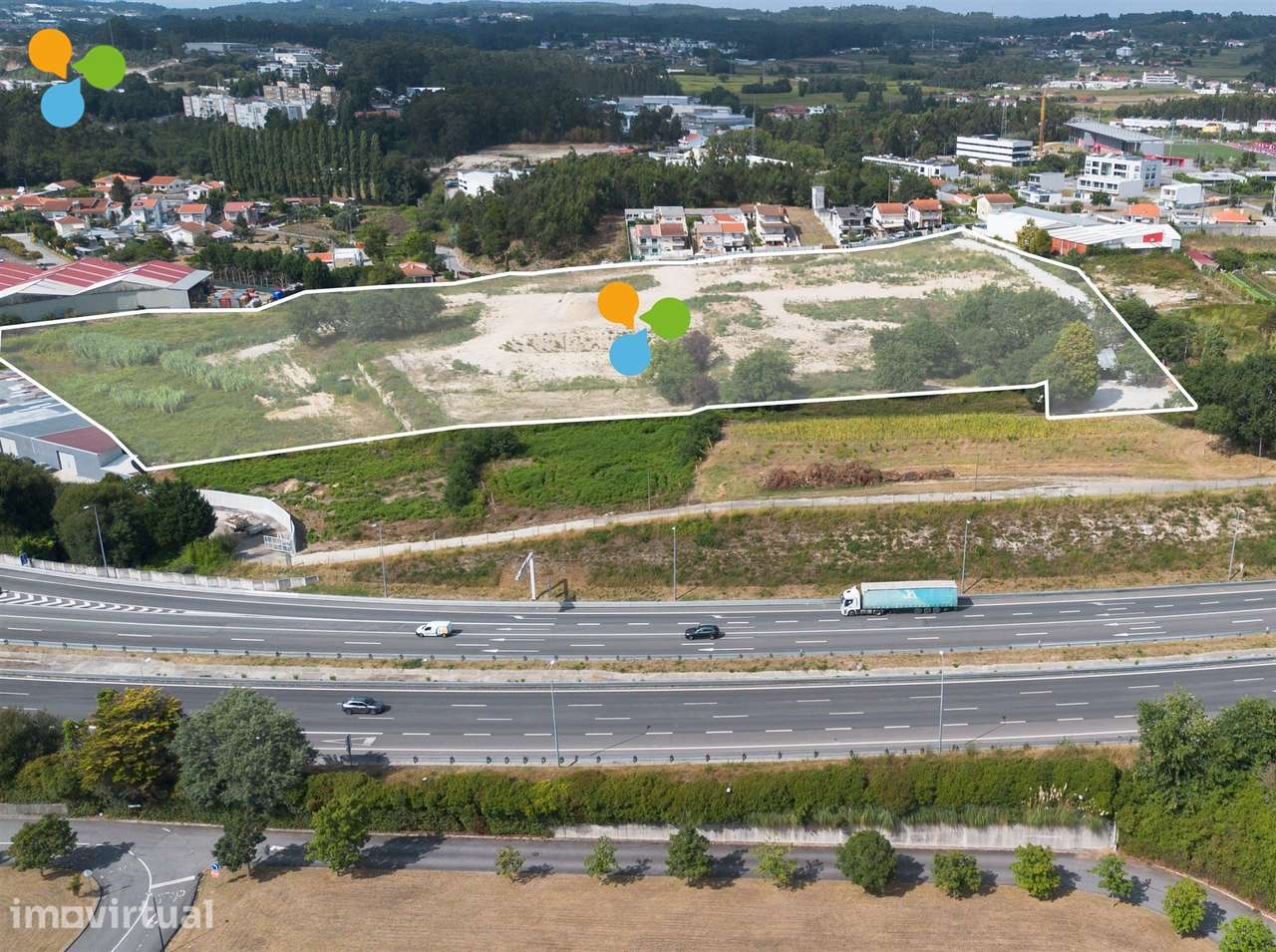 Terreno Para Construção  Venda em Nogueira e Silva Escura,Maia - Grande imagem: 3/6