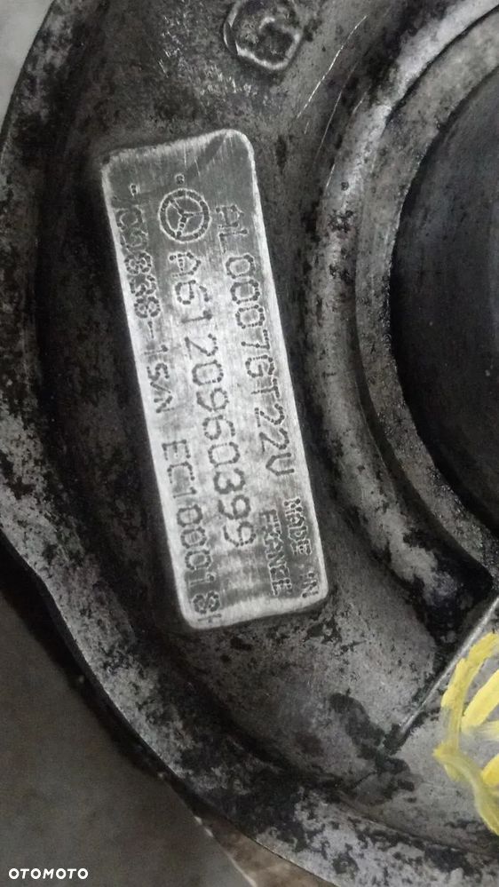 TURBOSPRĘŻARKA TURBINA SPRINTER 2.7 CDI A6120960399 - 2