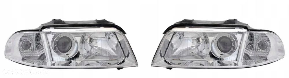 Reflektor przód lampa H7 Audi A4 B5 1999-2001 Lewa Prawa TYC - 2
