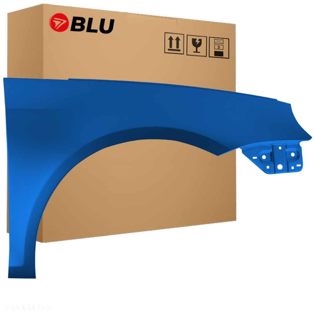 BLU Błotnik VW EOS LR5Z prawy niebieski 06-15 przód RisingBlau - 1