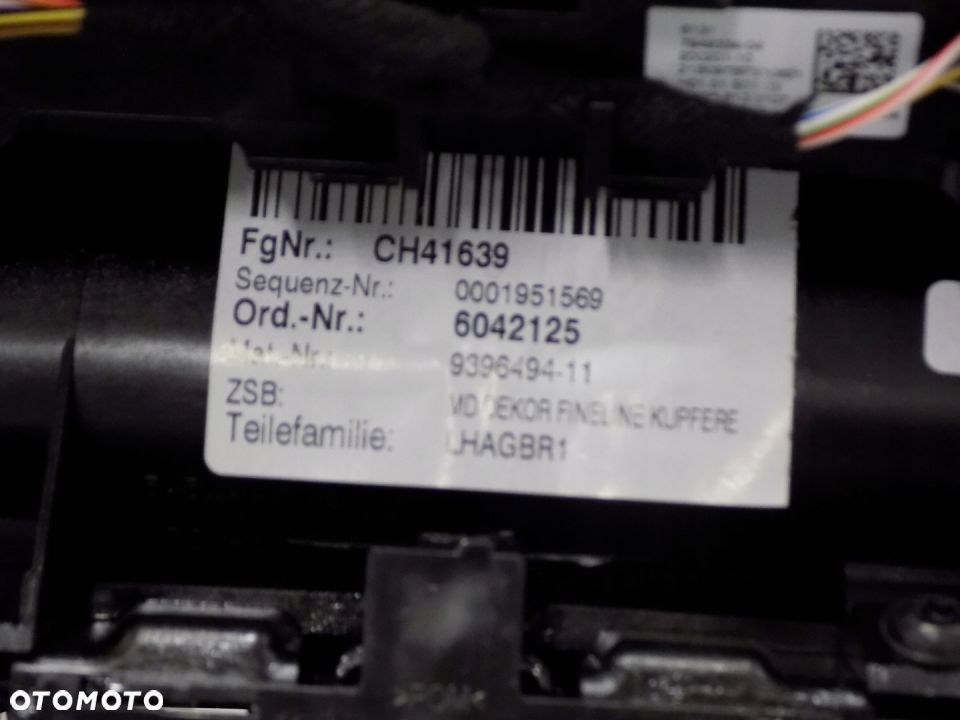 BMW G16 G15 G14 TUNEL ŚRODKOWY KRATKI NAWIEWU - 8