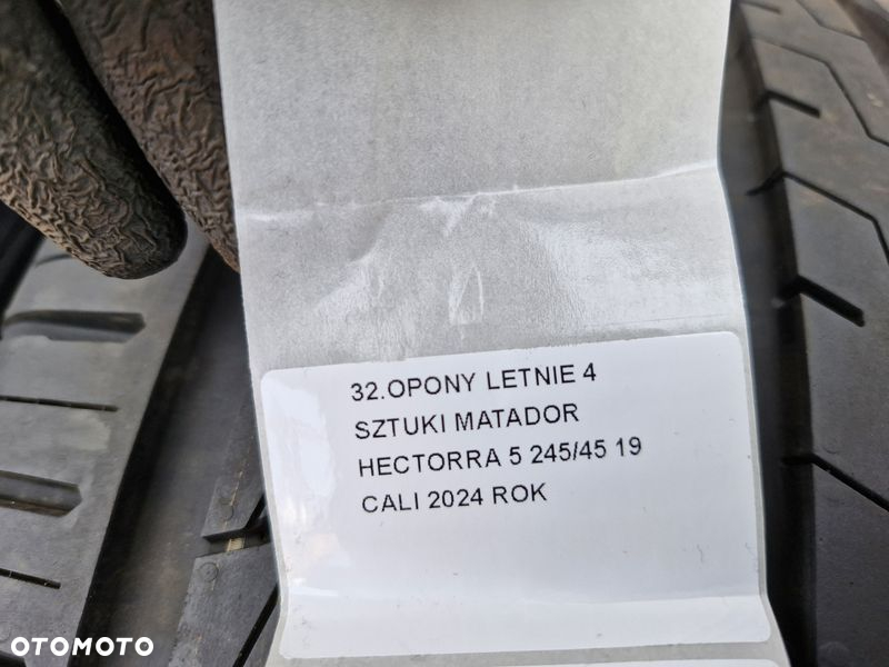 4 OPONY LETNIE LATO MATADOR HECTORRA 5 19'' CALI 245/45/19 2024r - 6