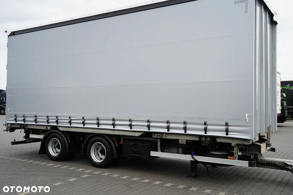 Inny RUFA / TANDEM / FIRANKA / BDF / 19 PALET / DŁ. 7,7 M / OŚ PODNOSZONA - 16