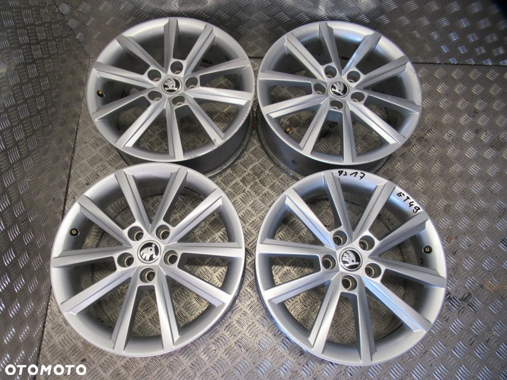 Felgi Skoda Superb Octavia Yeti Karoq Kodiaq 7Jx17 et49 5x112 - 1