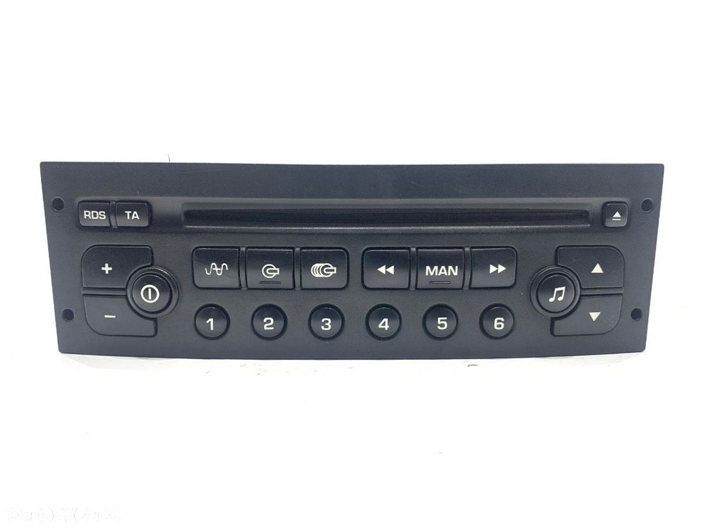 RADIO  PEUGEOT 307 (3A/C) 2000 - 2012 1.6 16V 80 kW [109 KM] benzyna 2000 - 2007 96545978XT - 1