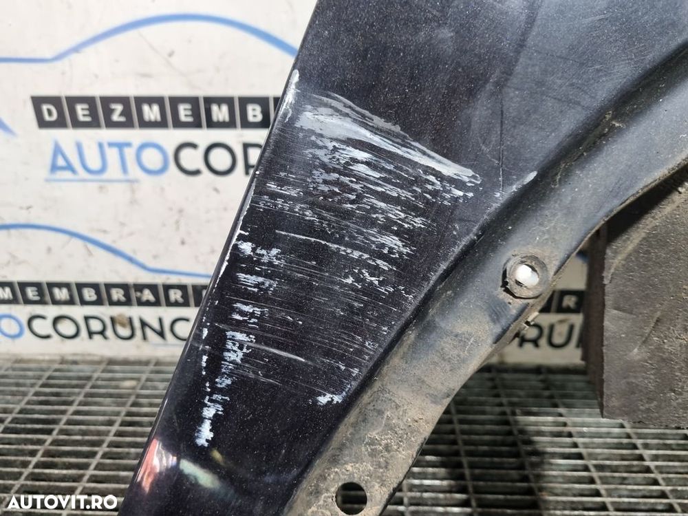 Aripa Dreapta Fata Volkswagen Tiguan 5N Facelift 2011 - 2015 5 Usi NEGRU LC9X (1253) Lovit - 2