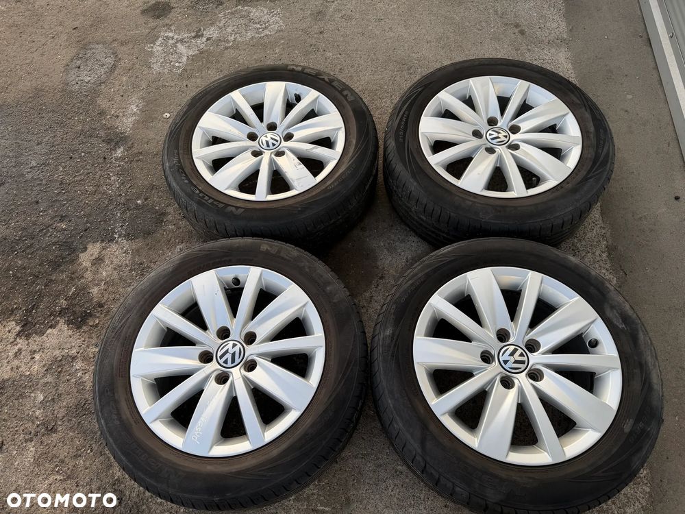 VW Passat B7 B8 2,0 TDI alufelgi z oponami 215/55/16 - 1