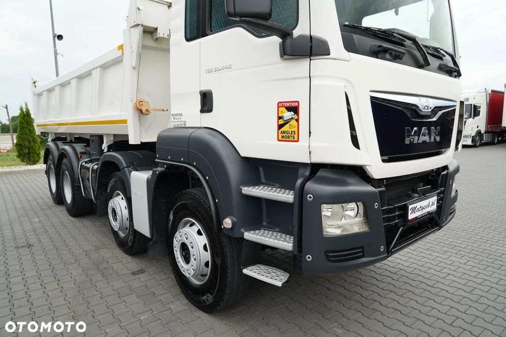 MAN TGS 35.440 / 8X4 / WYWROTKA 2 STR. / HYDROBURTA / BORDMATIC / ZABUDOWA MEILLER KIPPER - 16
