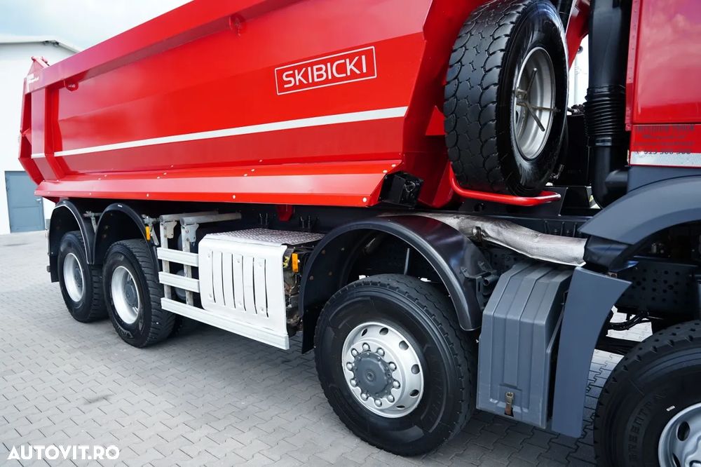 Mercedes-Benz AROCS 4145 / 8x8 / BASCULATOR SPATE / SKIBICKI / EURO 6 - 21