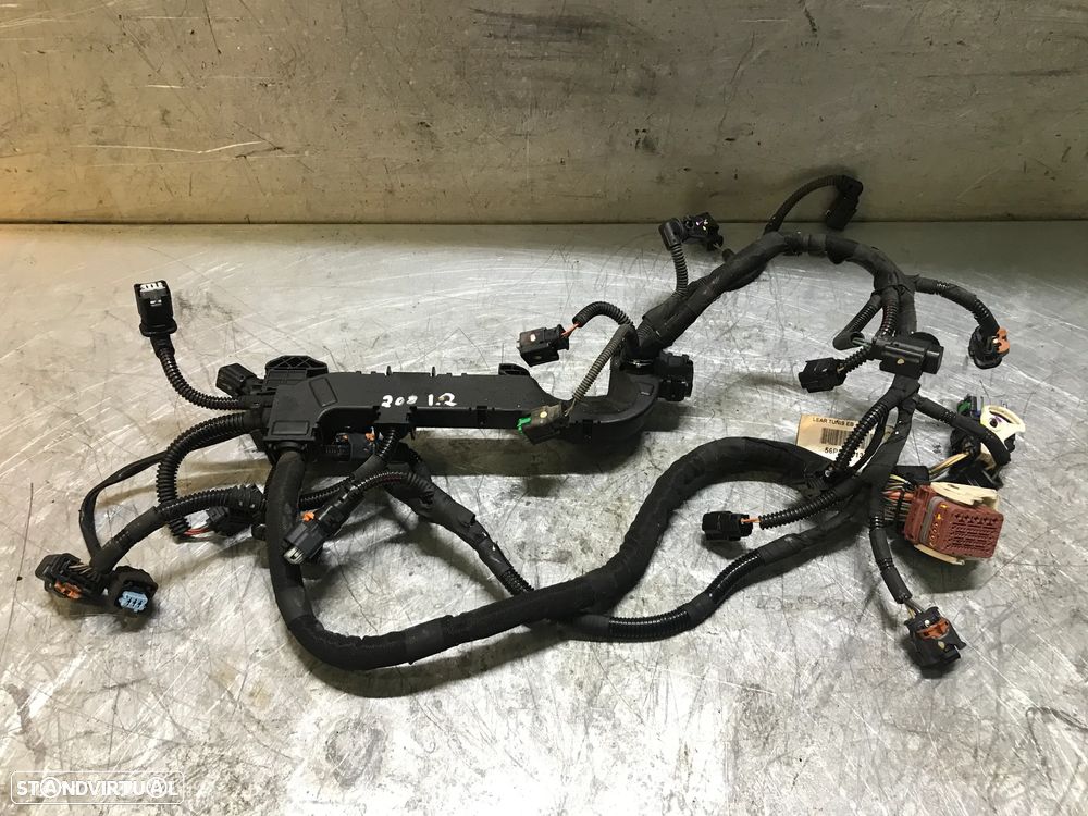 CABLAGEM / INSTALAÇÃO DO MOTOR PEUGEOT 208 / CITROEN C3 1.2VTI 9674664480-C - 1