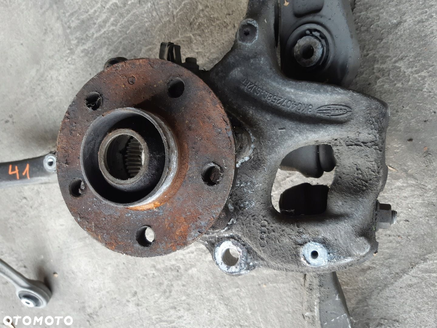 AUDI A4 B8 A5 8T A6 C7 A7 ZWROTNICA PRAWA PRAWY PRZÓD 8K0407258E - 4