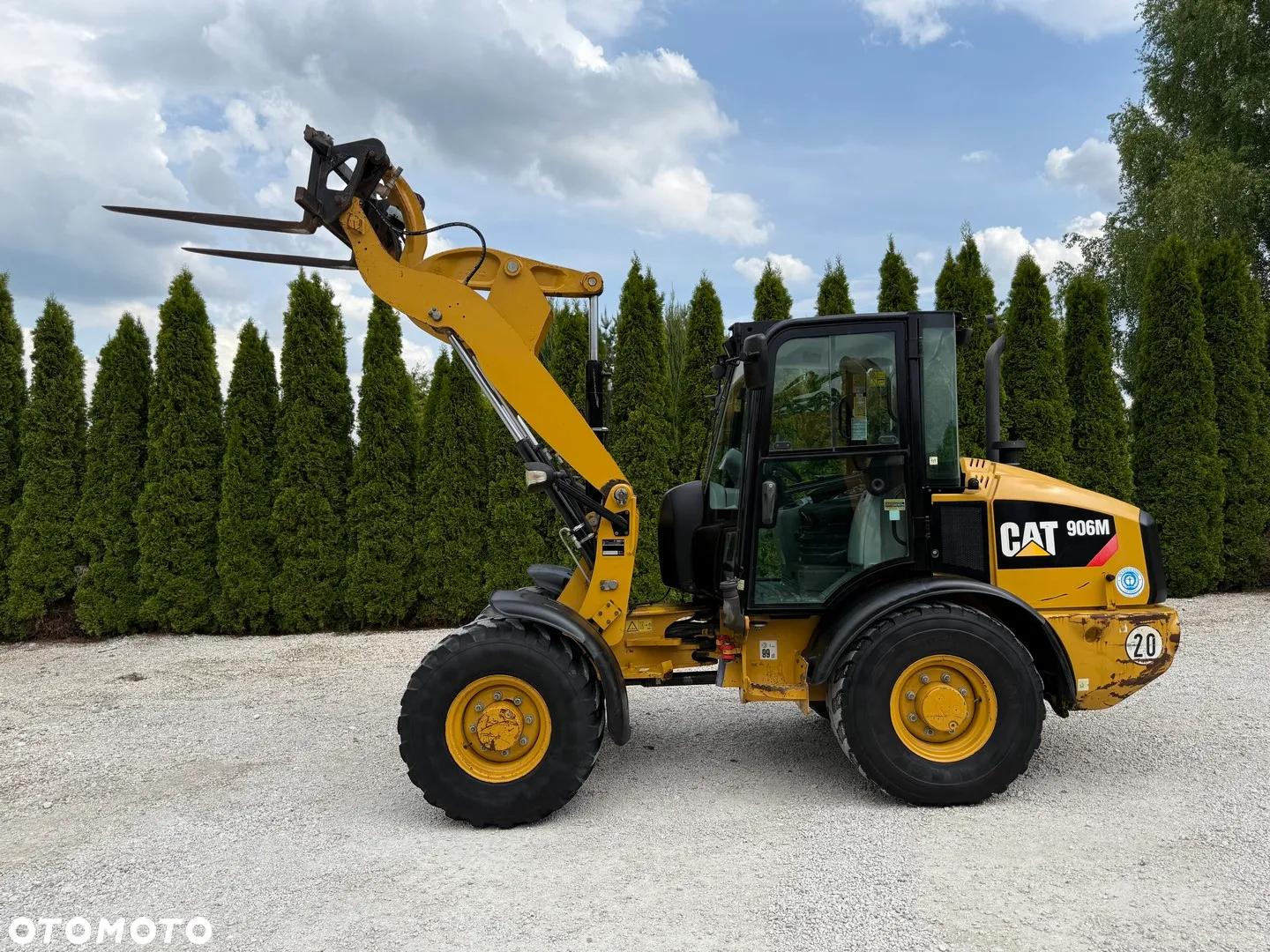 Caterpillar CAT 906M / PIĘKNA / ORYGINAŁ / ZADBANA / SPROWADZONA Z NIEMIEC / ORYGINAŁ / MAŁE GABARYTY / BEZ DPF I ADBLUE / CENA BRUTTO / 60 70 M 506 509 L30 L35 908 907 320 318 750 850 - 33