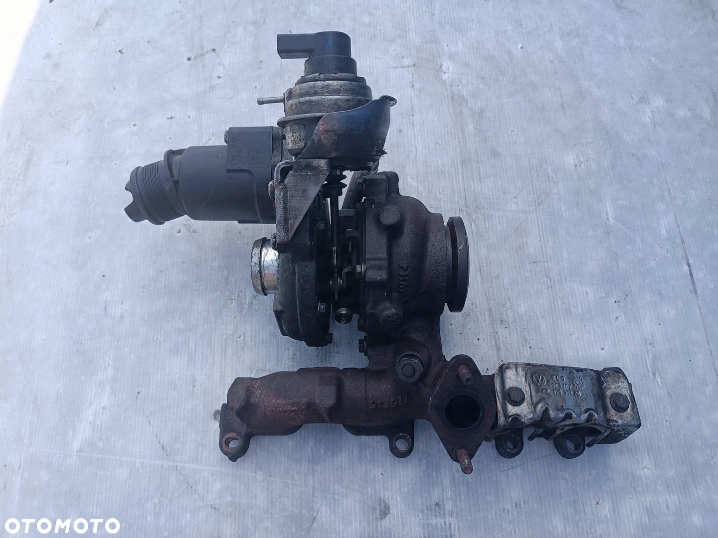 VW TRANSPORTER T5 2.0 TDI CAA TURBOSPRĘŻARKA TURBINA 03L253015M - 1