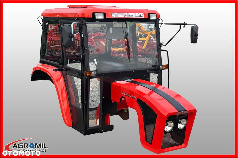 Kabina C330 maska C- 330 Naglak zestaw wiśniowy kabiny maska retro - 1