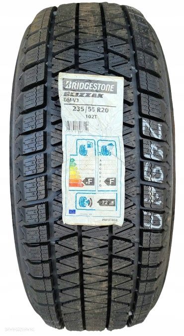 1x Bridgestone Blizzak DM-V3 235/55R20 102T Z491A - 1