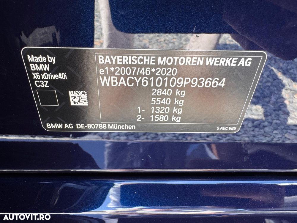 BMW X6 xDrive40i AT MHEV - 5