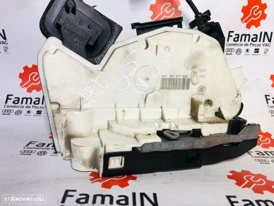 FECHADURA PORTA FRT DRT - SEAT LEON 5F - 2