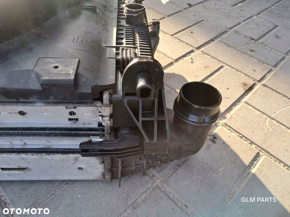 mercedes w204 2.2 cdi pas przedni chłodnice wentylator intercooler komplet - 9