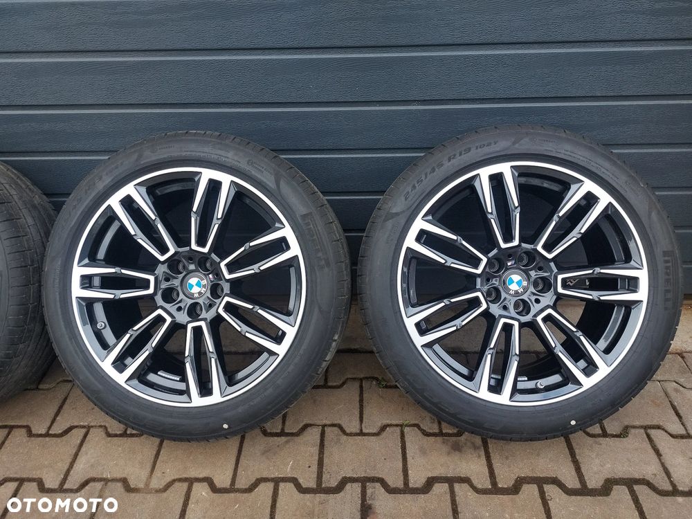 BMW G60 G61 G42 G20 G21 G22 G23 G26 G30 G31 FELGI KOŁA STYLING 935M 5X112 8.5J R19 ET29 OE BMW 5A324E0 245/45 PIRELLI P ZERO NOWE! - 3