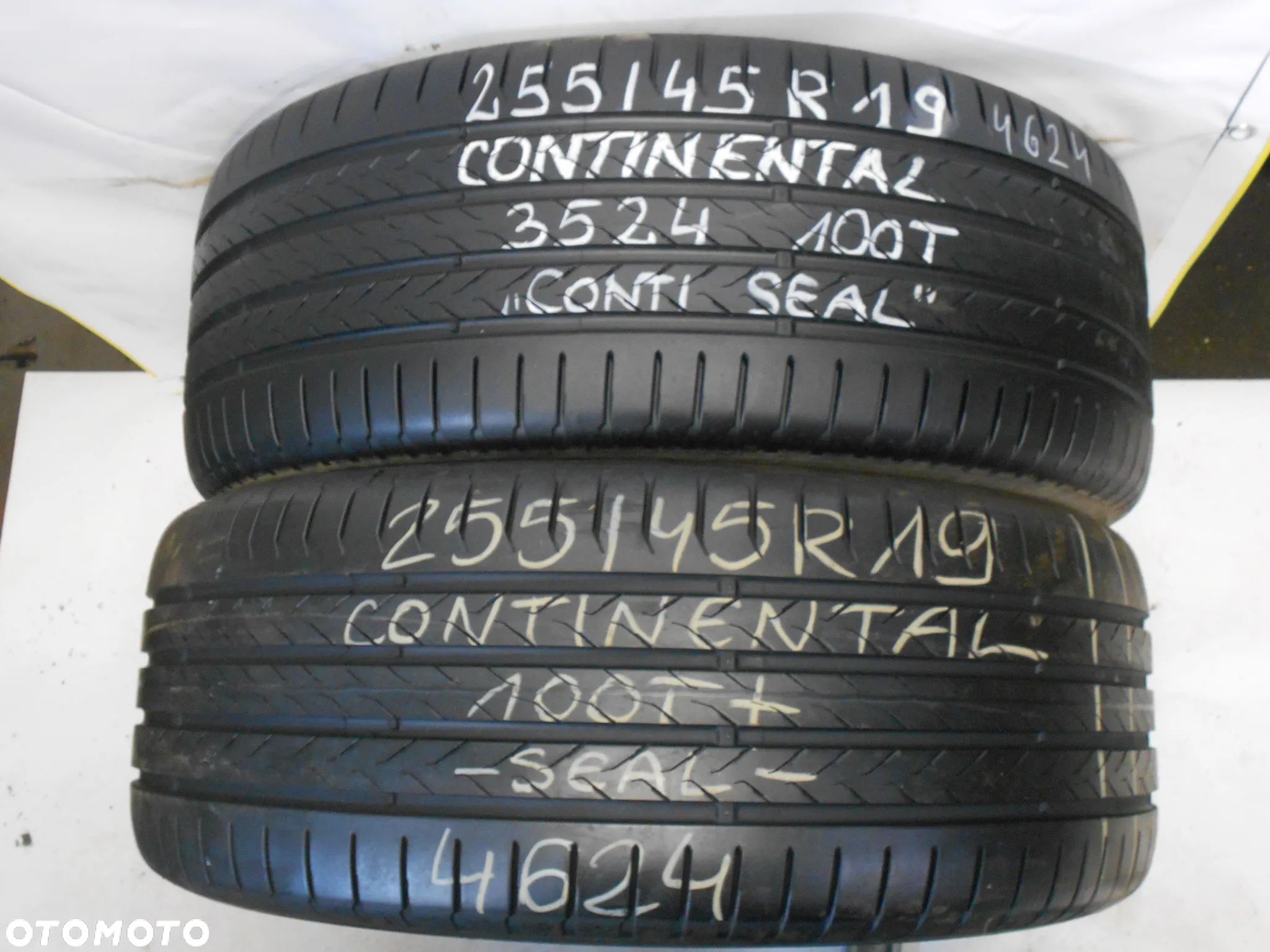 OPONY 255/45R19 CONTINENTAL ECO CONTACT 6 Q SEAL  DOT  4624 6.7MM - 1
