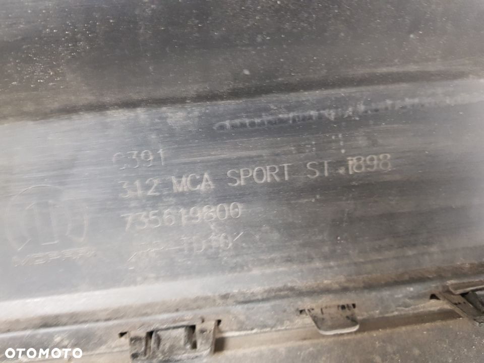 FIAT 500 SPORT LIFT 15-20 ZDERZAK TYLNY  POD 4PDC TYŁ 735619800 - 10