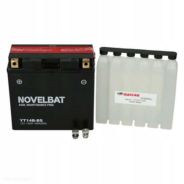 Akumulator Novelbat AGM 12V 13Ah YT14B-BS L - 2