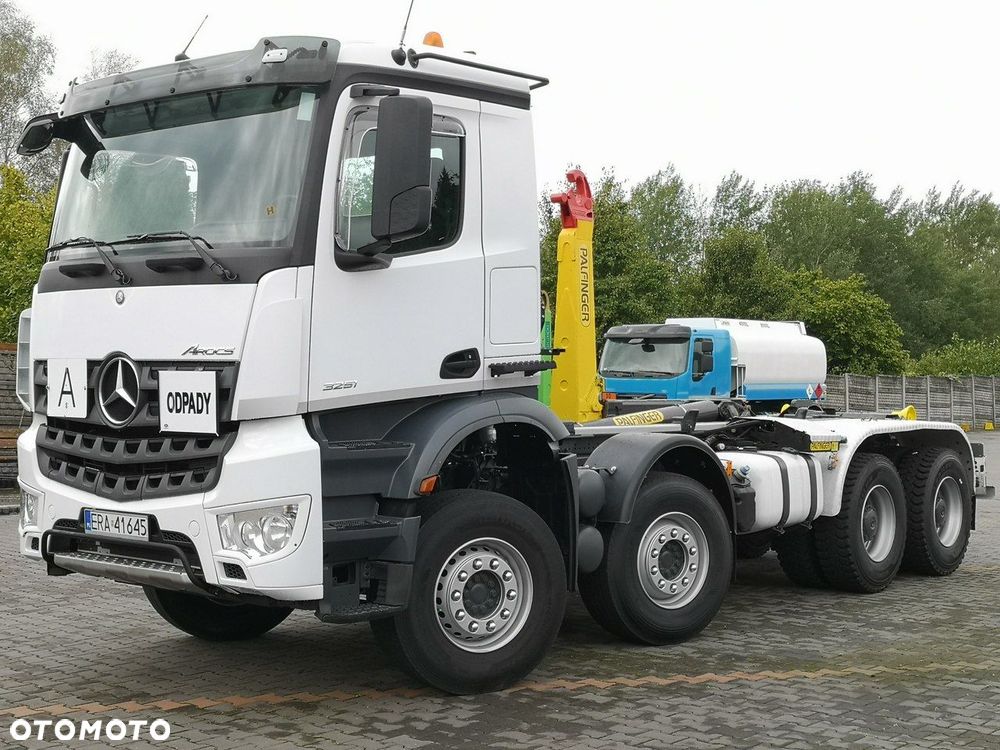 Mercedes-Benz Arocs 3251 Hakowiec 8x4 Palfinger Manual Euro 6 Niski Przebieg! - 2