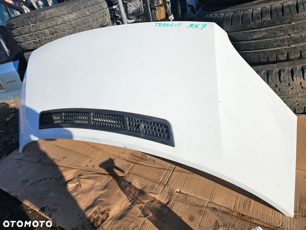BIAŁA ŻÓŁTA NIEBIESKA MASKA FORD TRANSIT MK7 - 2