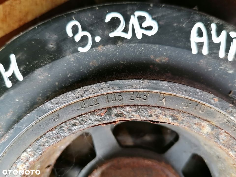 Koło Pasowe Wału Audi VW Porsche 3.2 022105243D - 8