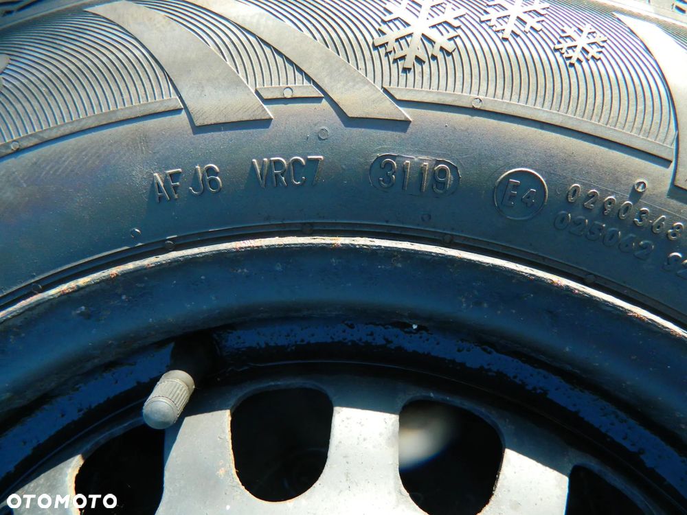 Koła Zimowe Opony Felgi Opel Chevrolet 5.5J14 ET3 8mm 19r9 4x100 185/70/14 - 9